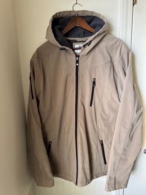 BKE Beige Hooded Jacket Men’s XL